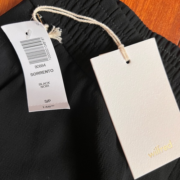 Aritzia Alfred Sorrento wide leg pants in black - Picture 3 of 9